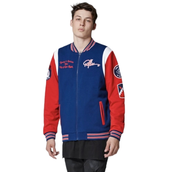 Young and Reckless Varsity Bomber Jacket - Picture 1 of 4